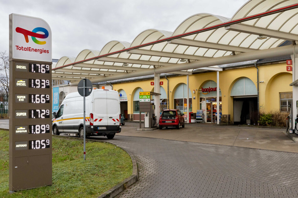 Dresden: Tankstellen-Raub an der Königsbrücker Straße scheitert: Täter (23) wird geschnappt