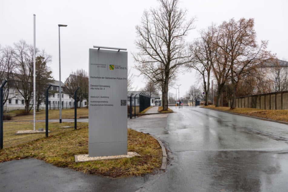 An der Polizeifachschule in Schneeberg herrscht Angst vor zu hohen Radonwerten.