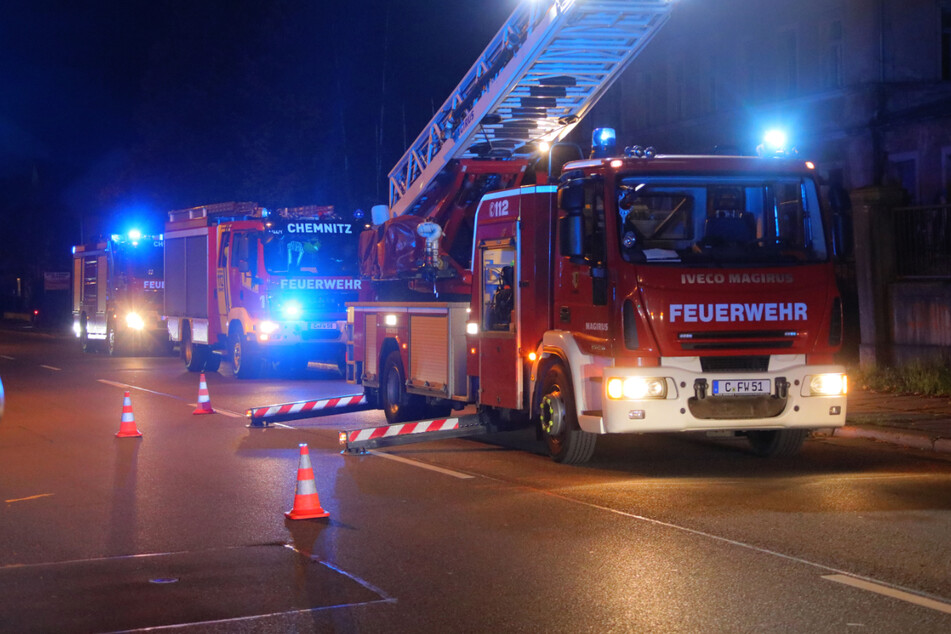 Chemnitz: Feuerwehreinsatz bei Chemnitzer Wanderer-Werken