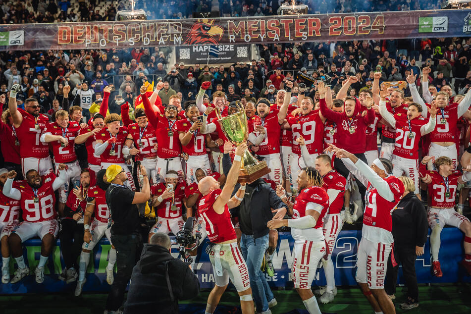 Die Potsdam Royals verteidigten ihren Titel denkbar knapp.