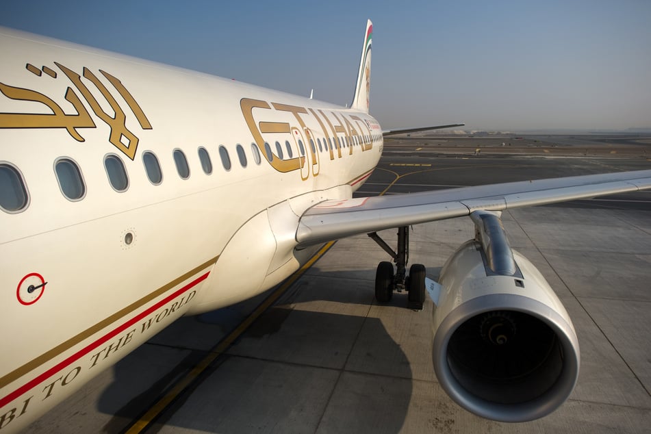 Die Maschine von "Etihad Airways" war auf dem Weg nach Abu Dhabi. (Archivbild)