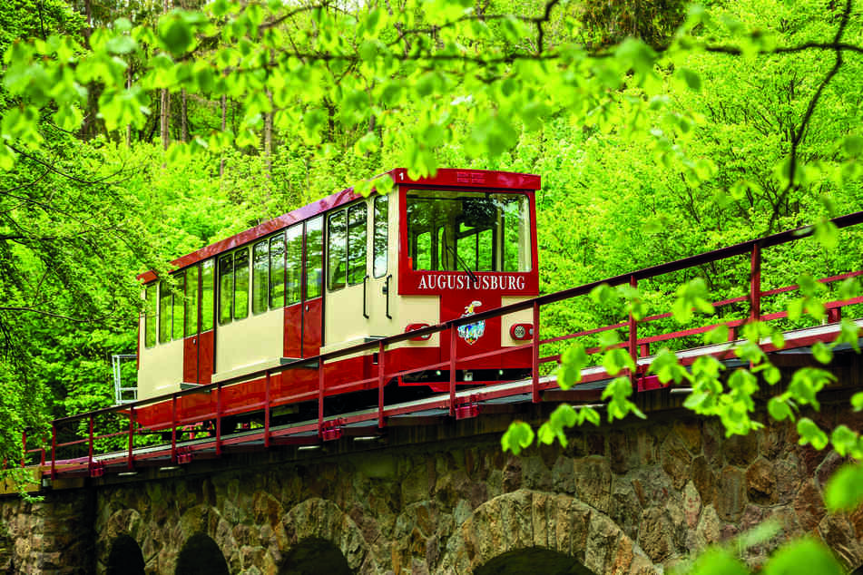 Auch die Drahtseilbahn Augustusburg ist Programmpunkt zum VMS-Tag.