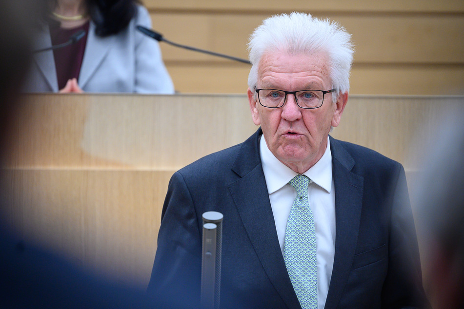 Baden-Württembergs Ministerpräsident Winfried Kretschmann (71, Grüne). (Archivbild)