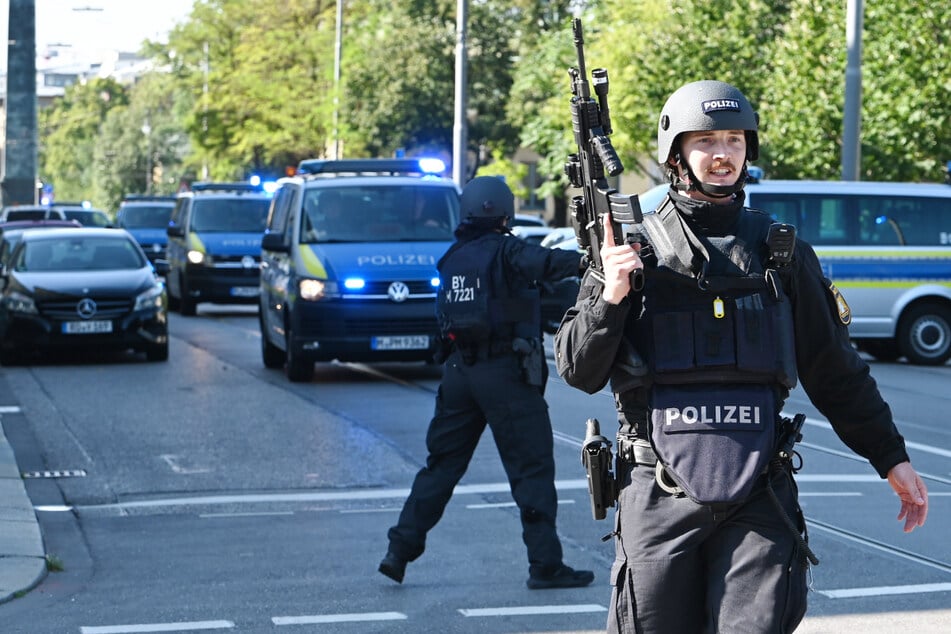 In München hat es am Donnerstag einen Großeinsatz gegeben.