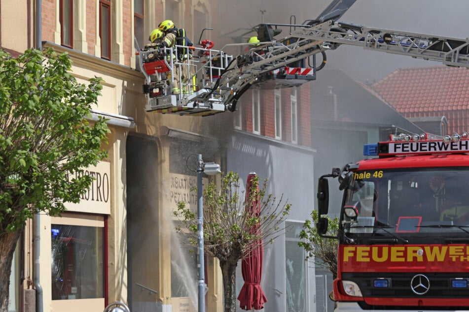 Großbrand in Harzer Stadtzentrum: Halbe Million Euro Schaden!