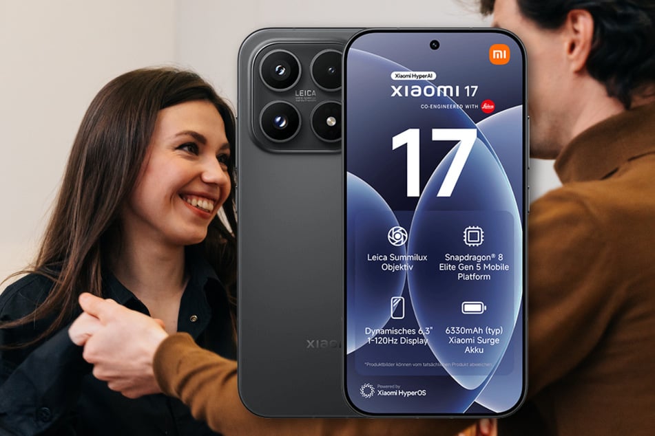 Hier gibt's das Xiaomi 17 für nur 1 Euro und 34,99 Euro pro Monat