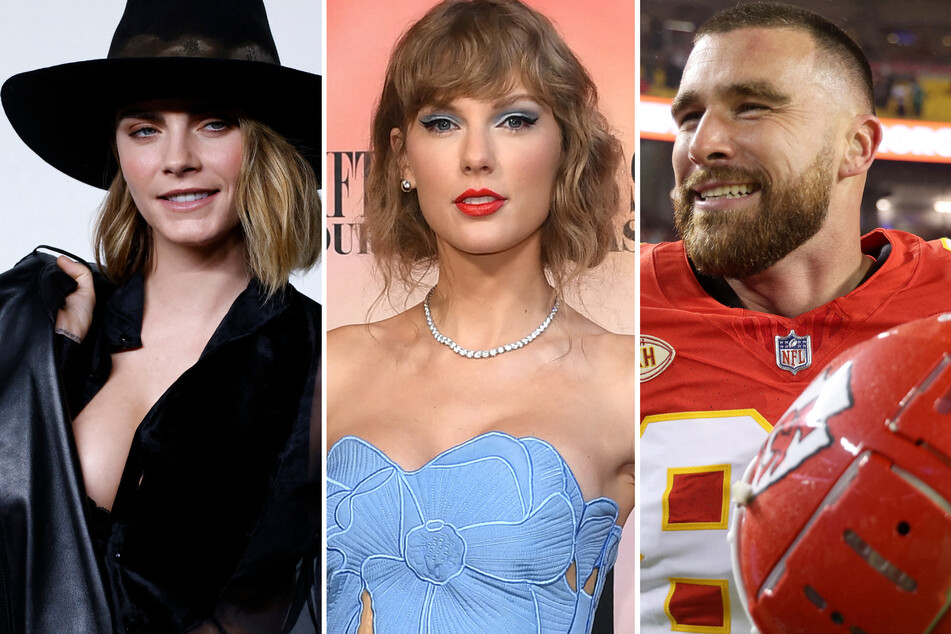 Cara Delevingne dishes on Taylor Swift and Travis Kelce's "very different" romance