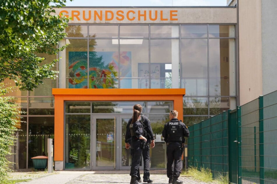 Am Tattag war Valeriia auf dem Weg zu dieser Döbelner Grundschule. Dort kam sie aber nie an.