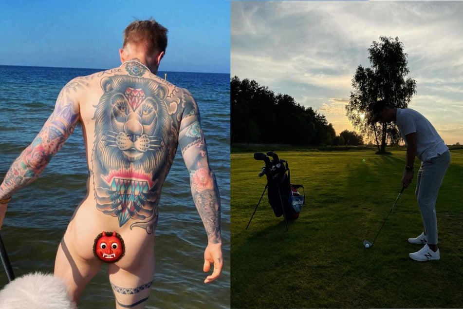 Simon Makienok sprang nackt in die Ostsee, Adam Dzwigala verbessert sein Golf-Handicap.
