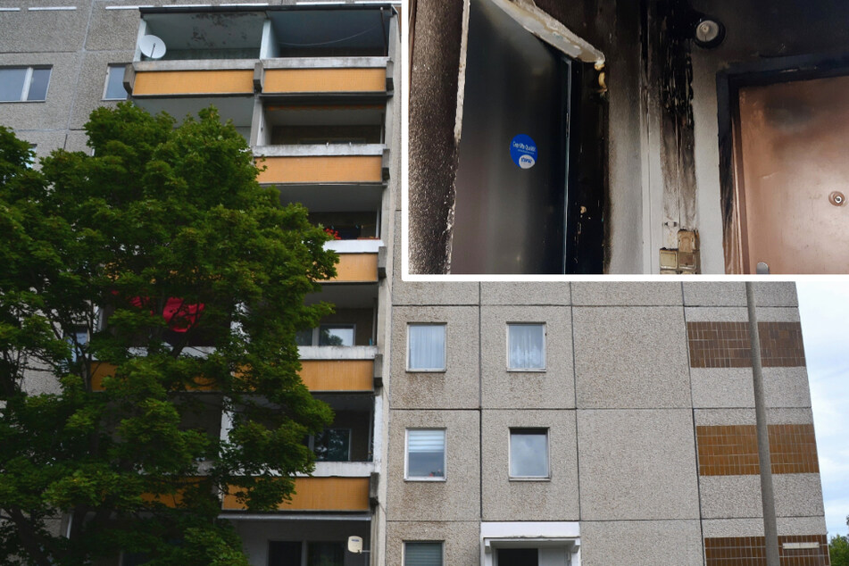 Leipzig: Feuersbrunst in Leipziger Platte: LWB bietet Mietern Ausweich-Wohnungen an