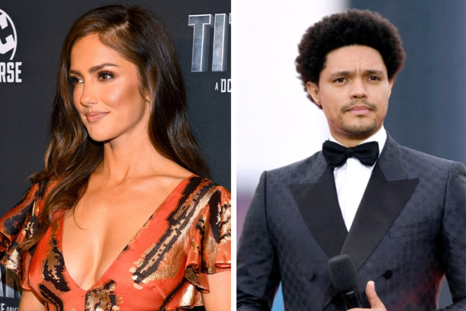Actor Minka Kelly (l.) and The Daily Show host Trevor Noah have reportedly split again, this time for good.