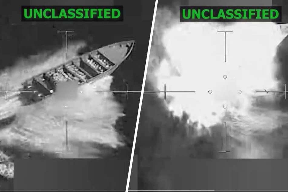 Drogen-Boot geht in Feuerball auf: Schmuggler ohne Chance