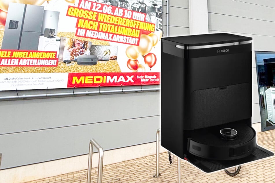 MEDIMAX hat Nasswisch-Roboter von Bosch über 60 Prozent reduziert