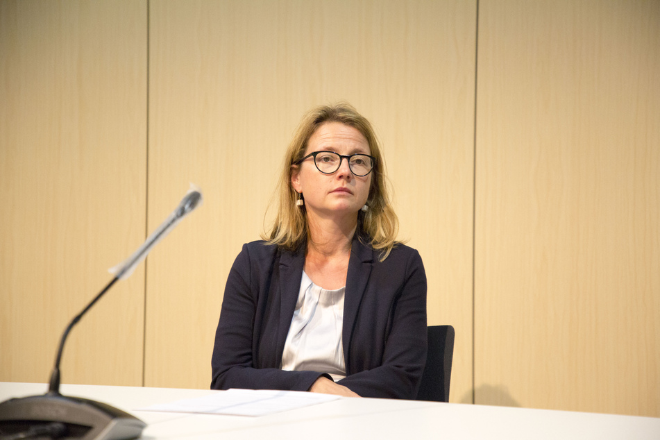 Annekatrin Klepsch (43, die Linke) muss ebenfalls in Quarantäne.