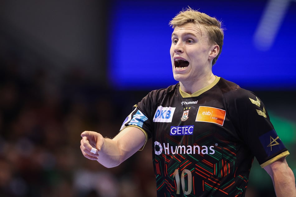 SCM-Rückraum-Ass Gisli Kristjansson (25) soll nach seiner Verletzung nun doch für das Final Four im Kader stehen.