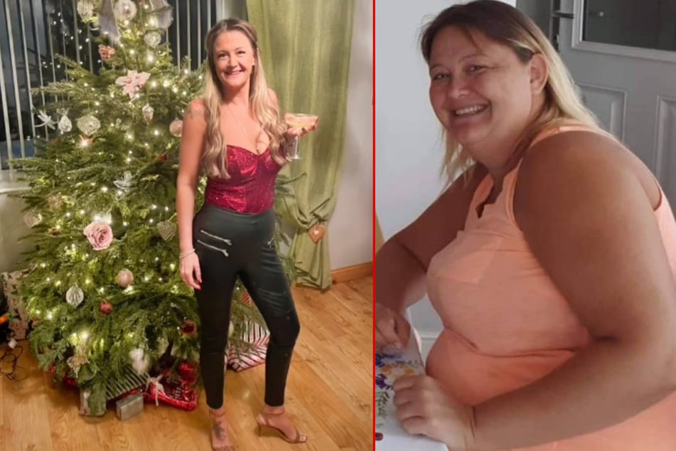 Was für ein Unterschied: Rosie (41) nahm über 40 Kilo ab.