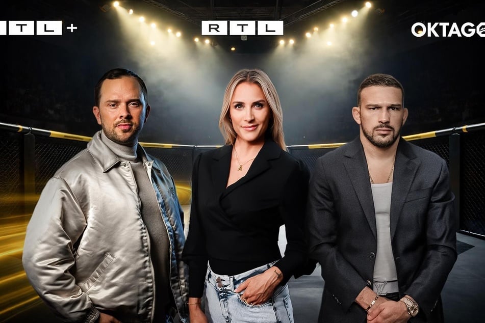 Mitja Lafere (35, v.l.), Anna Kraft (40) und Max Coga (36) präsentieren das "Sport-Spektakel".