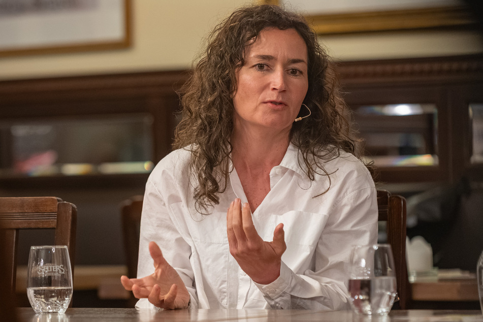 Im Presseclub sprach Justizministerin Constanze Geiert (49, CDU) unter anderem über Jugendkriminalität.