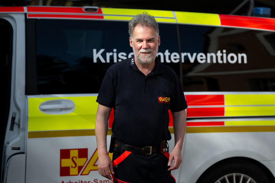 Wolfgang Fluck, ehrenamtlicher Mitarbeiter beim Münchner Kriseninterventionsteam (KIT).