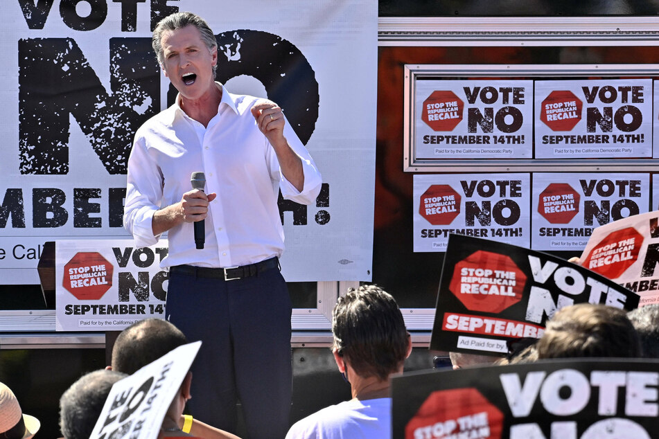 Newsom won his recall vote in September, holding on to the governor's seat.