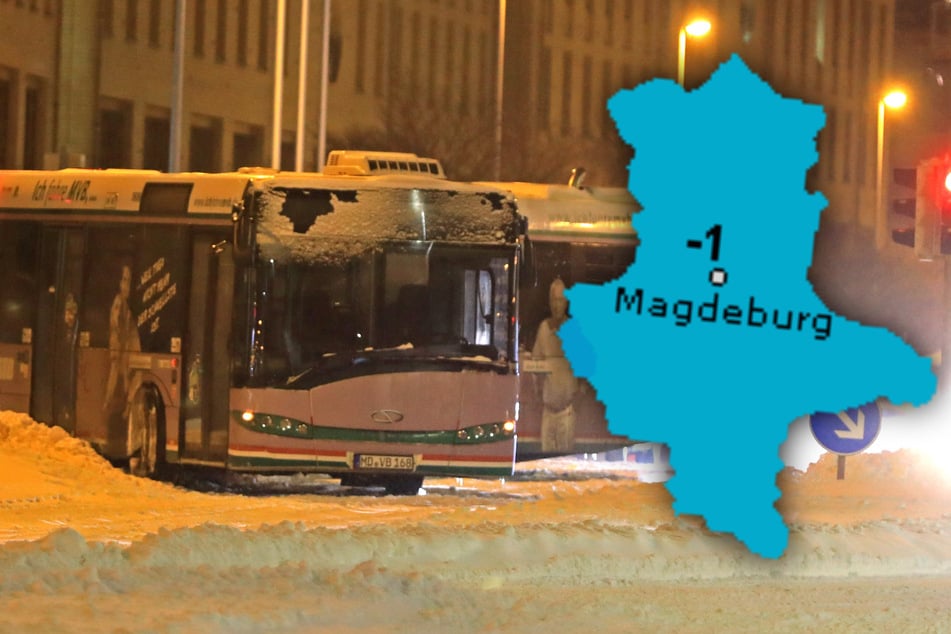 Gefrierender Regen und Neuschnee sorgen für glatte Bedingungen auf den Straßen und Gehwegen. (Symbolfoto)