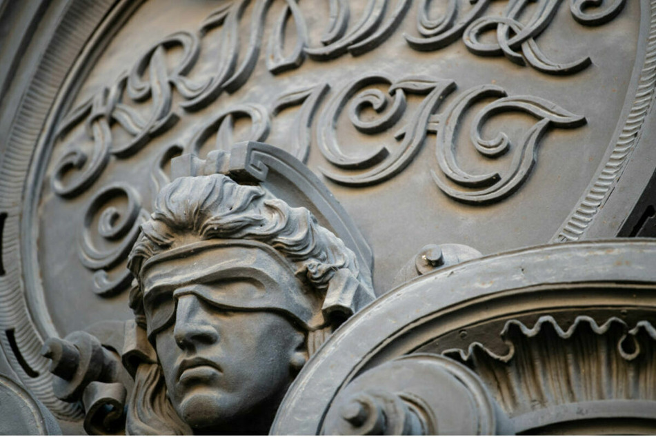 Der Eingang des Kriminalgerichts Moabit. (Archivbild)