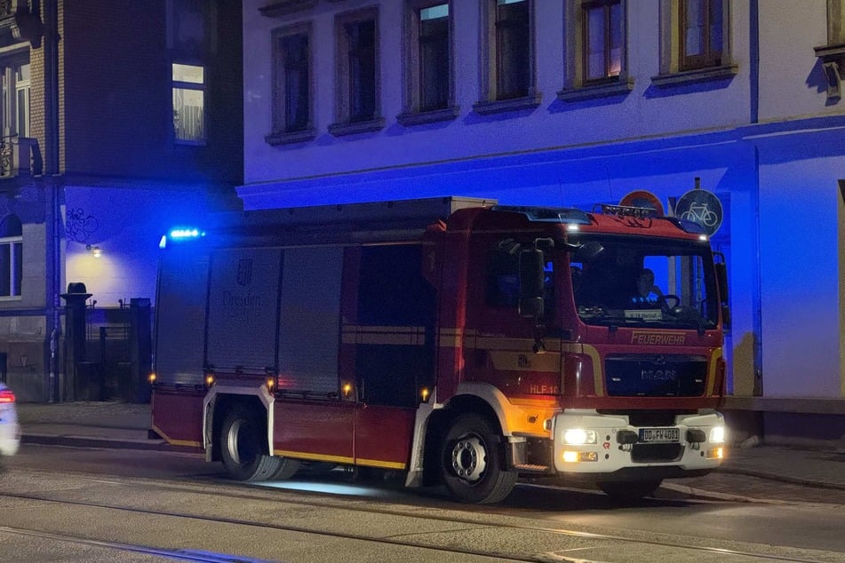 Am Donnerstagabend war die Dresdner Feuerwehr in Pieschen im Einsatz.