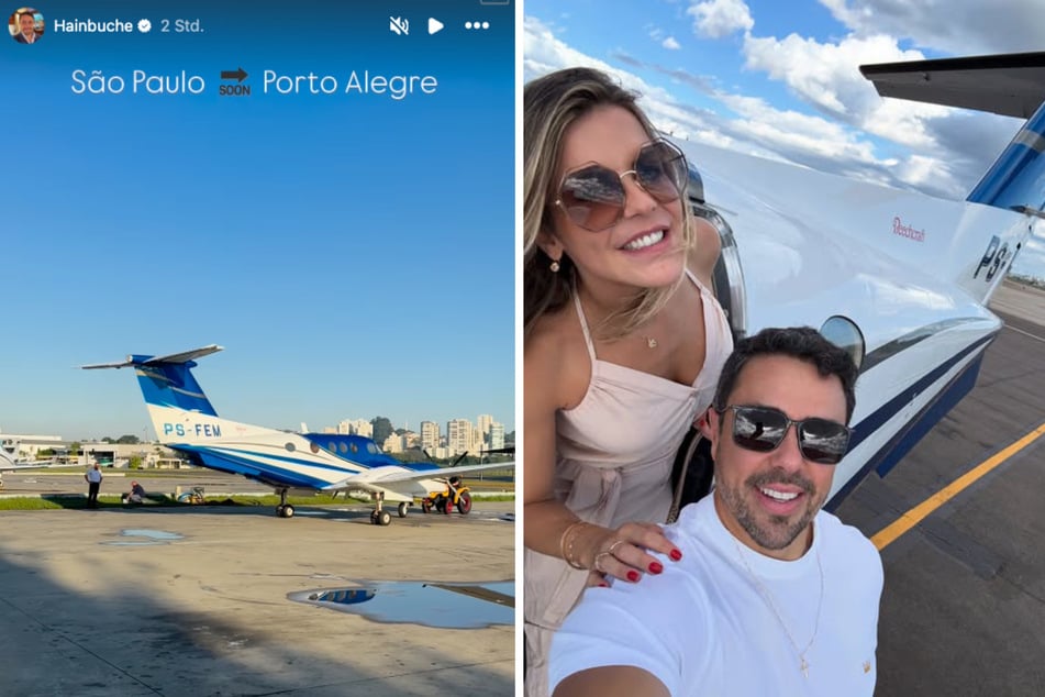 Unternehmer Márcio Louzada Carpena war offenbar an Bord der Unglücksmaschine. Kurz vor dem Start teilte er Bilder des Flugzeuges bei Instagram.