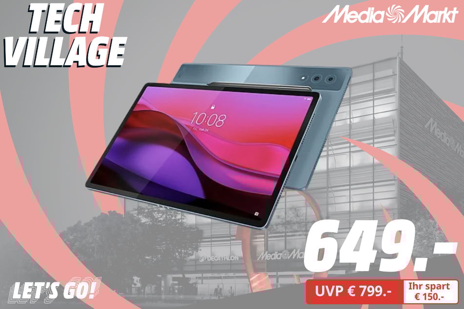Lenovo-Tablet Yoga Tab Plus für 649 statt 799 Euro.