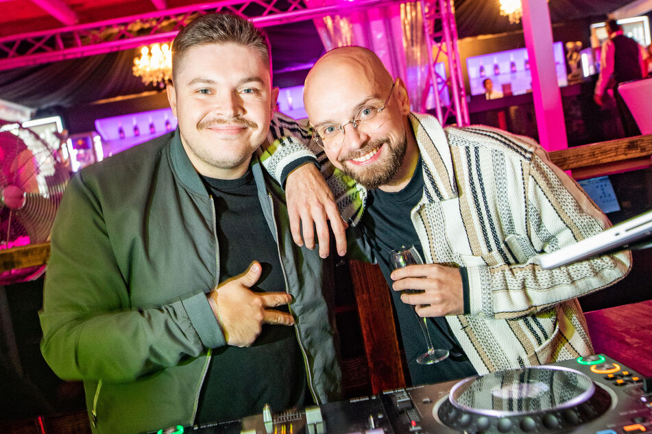 Die DJs Bekz (l.) und D3!C sind feste Instanzen auf Hip-Hop-Events in ganz Sachsen.