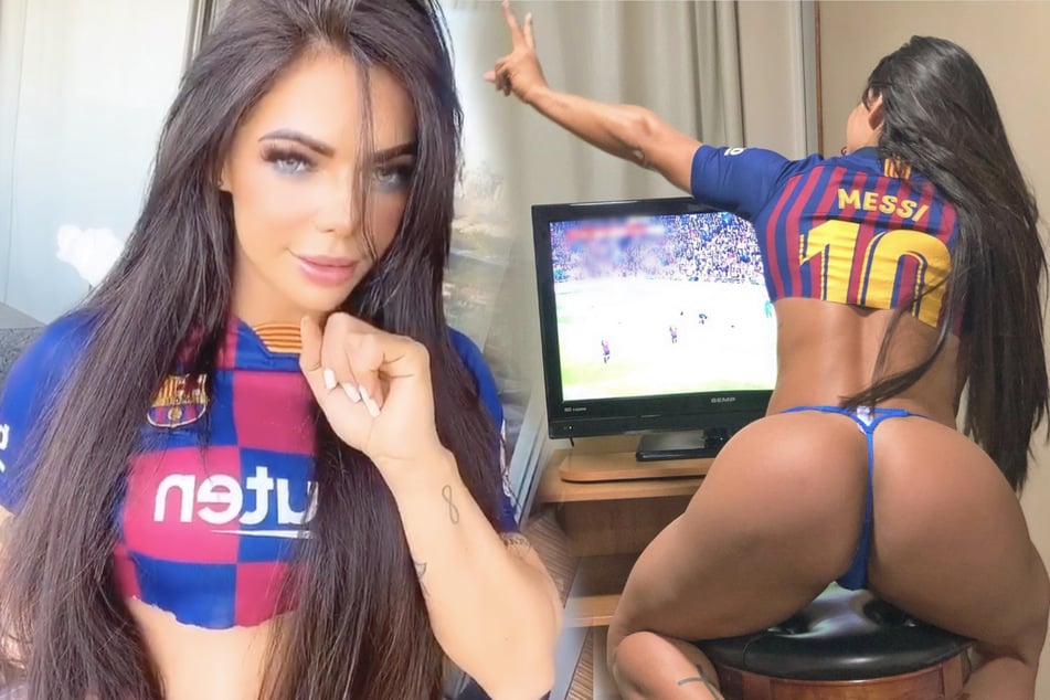 Das Model Suzy Cortez (30) ist sowohl Barca- als auch Messi-Fan, sollten sich die beiden nun trennen, will sie aber auf jeden Fall dem argentinischen Megastar treu bleiben.