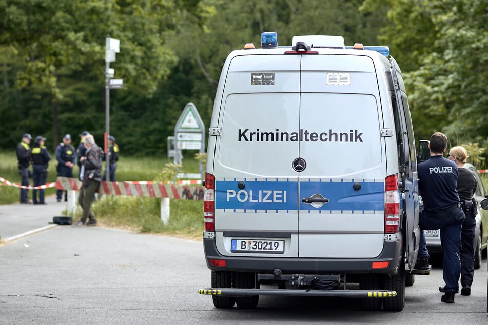 Auch die Kriminaltechnik war vor Ort.