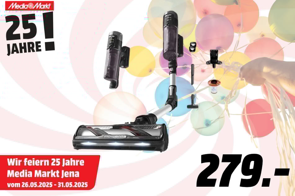 Rowenta-Stielsauger für 279 Euro.