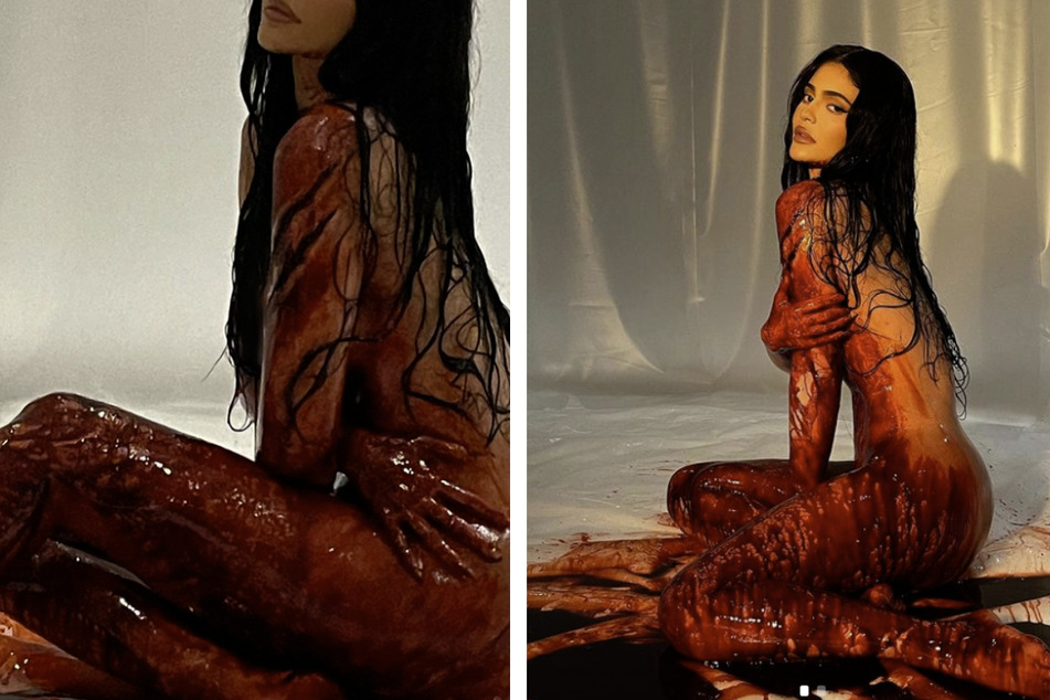 Kylie Jenner zeigt sich nackt und blutverschmiert: Fans sind verstört