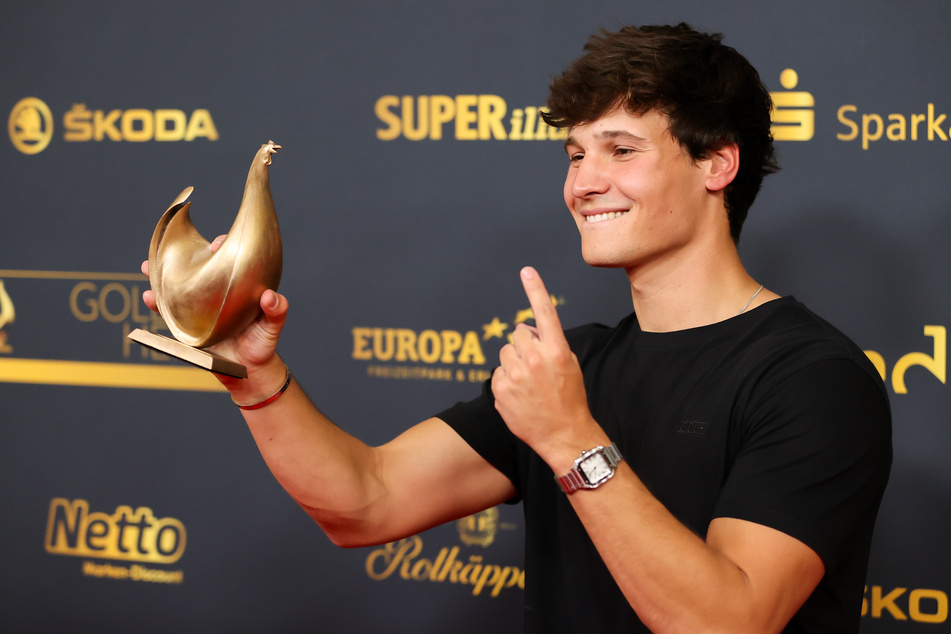 Wincent Weiss (28) gewann die Goldene Henne bereits zum zweiten Mal.