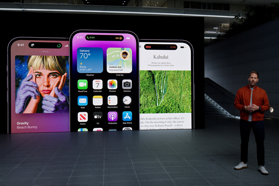 In the more expensive Pro models of the iPhone 14, the display can now also stay on all the time.
