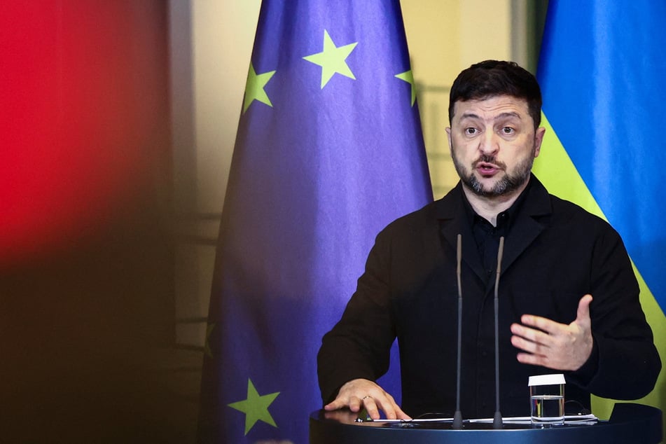 Ukraine's President Volodymyr Zelensky has traveled to The Hague, Netherlands, for the launch of the International Claims Commission for Ukraine.