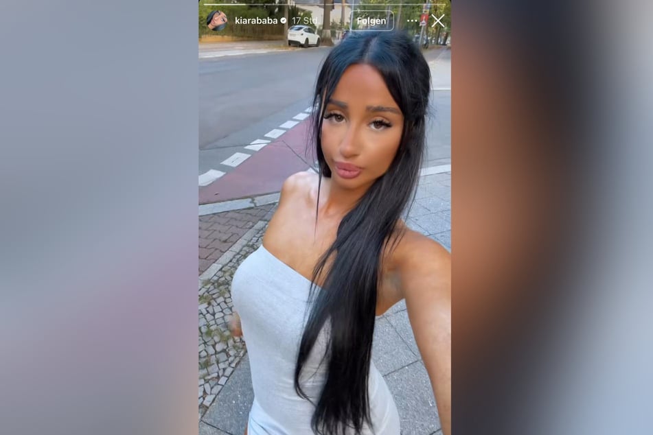 Rapperin KIARABABA scheint in der Welt des Raps voranzukommen.