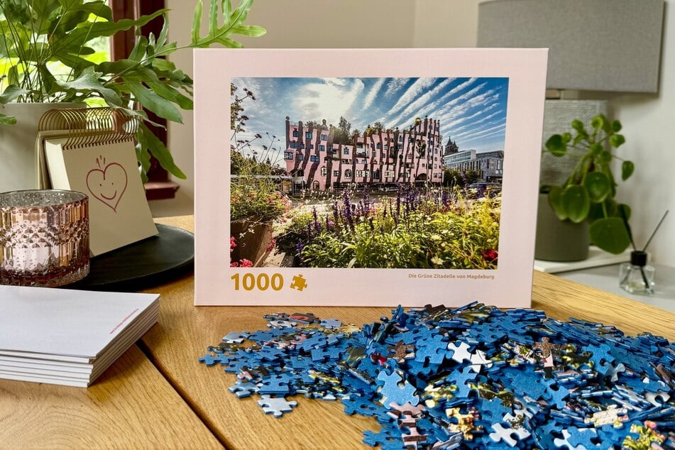 Auch Puzzle mit eintausend Teilen und einer berühmten Sehenswürdigkeit darauf sind erhältlich.