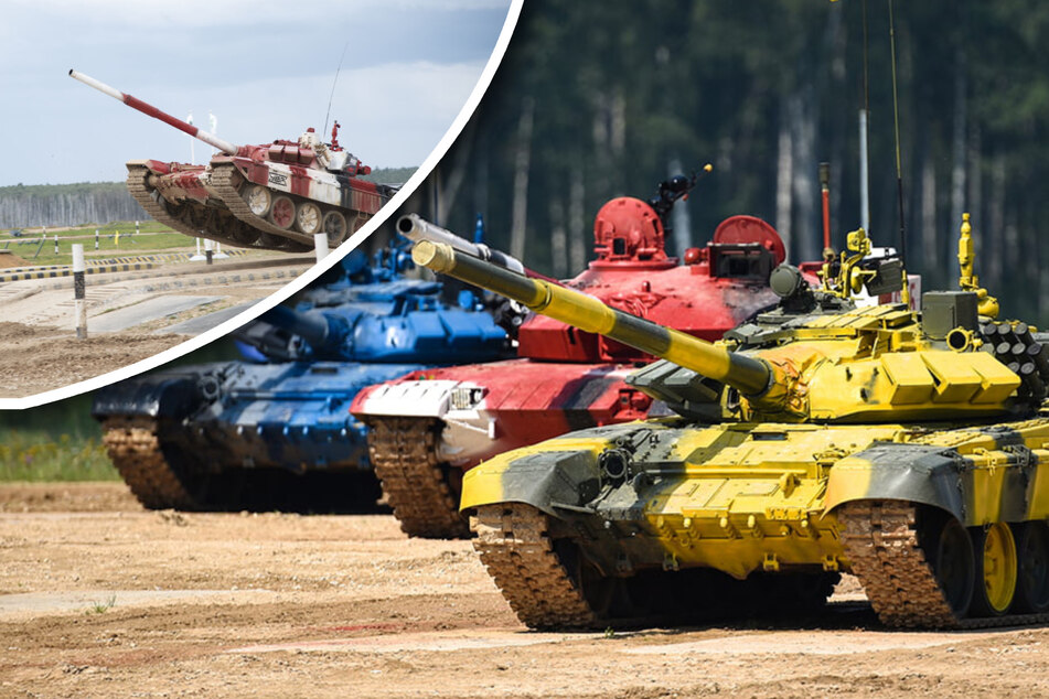 Drama beim Panzer-Biathlon: Eine "totale Katastrophe" im Vorlauf