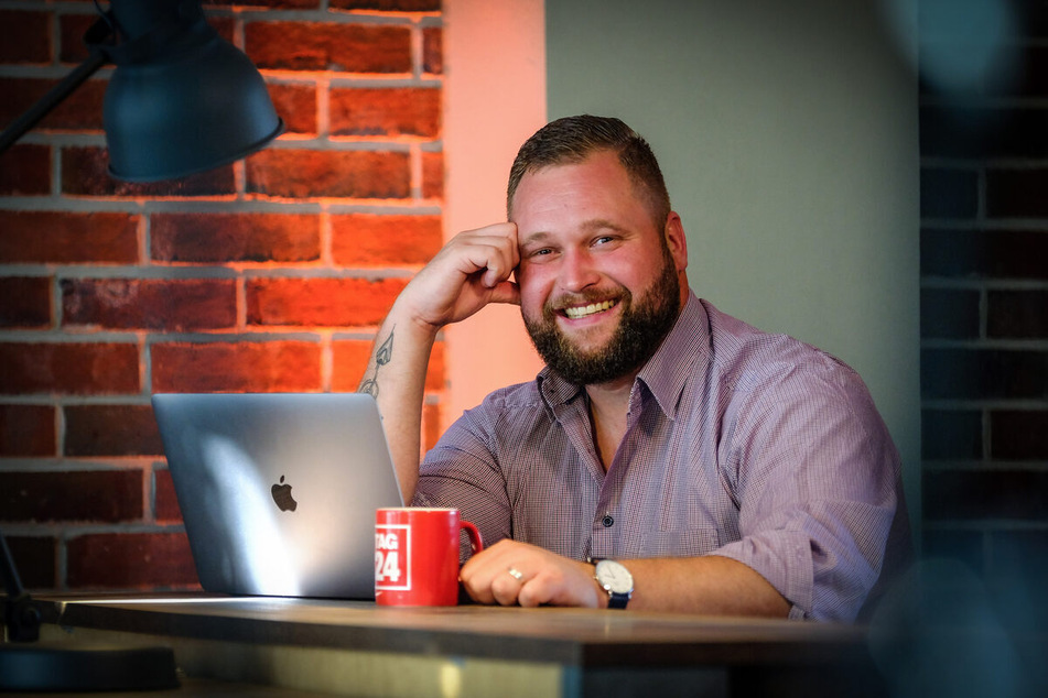 Marcel vom Sales-Team freut sich auf neue Kollegen.