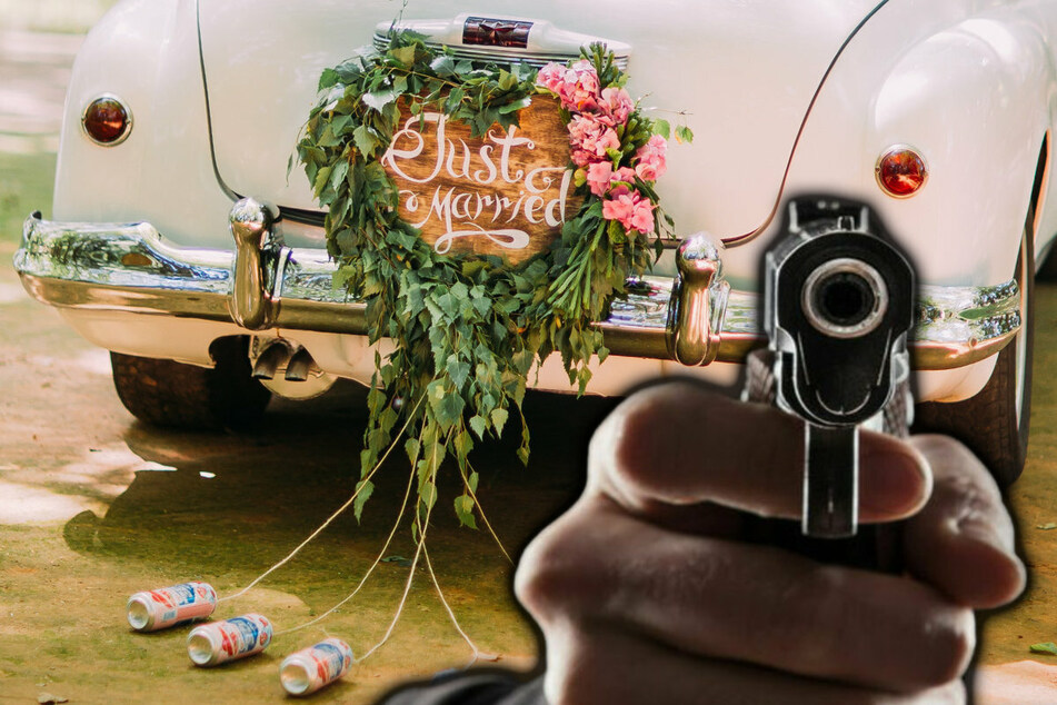 Statt Hochzeitsfeierlichkeiten kam es zunächst einem Polizeieinsatz, nachdem Schüsse zu hören gewesen waren. (Symbolbild)