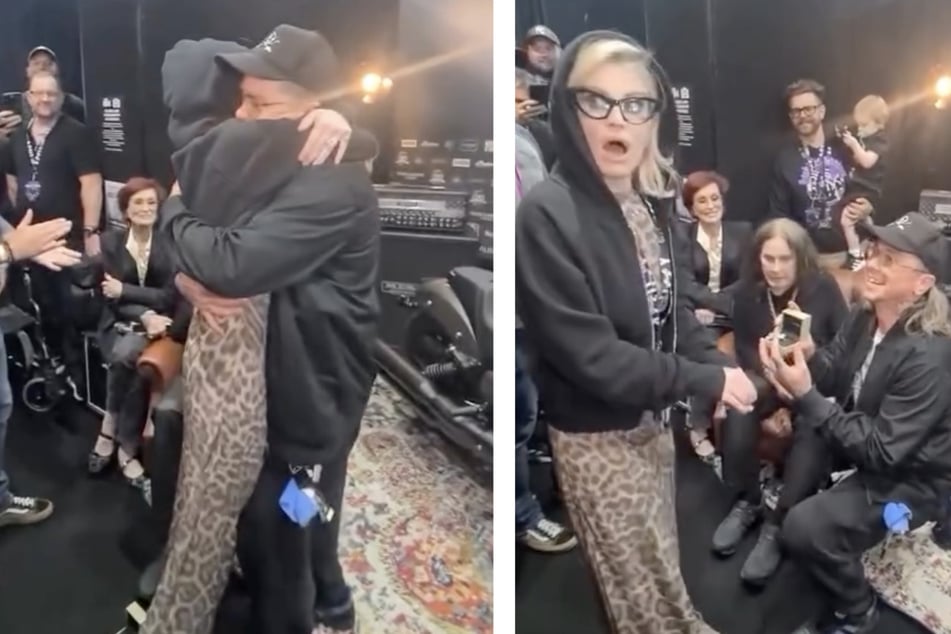 Sid Wilson (48) stellte seiner Freundin Kelly Osbourne (40) die Frage aller Fragen.