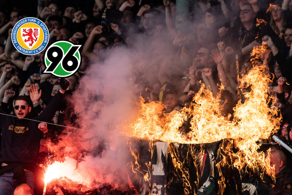 Pyro-Chaos und dicke Rauchschwaden: Derby muss unterbrochen werden!