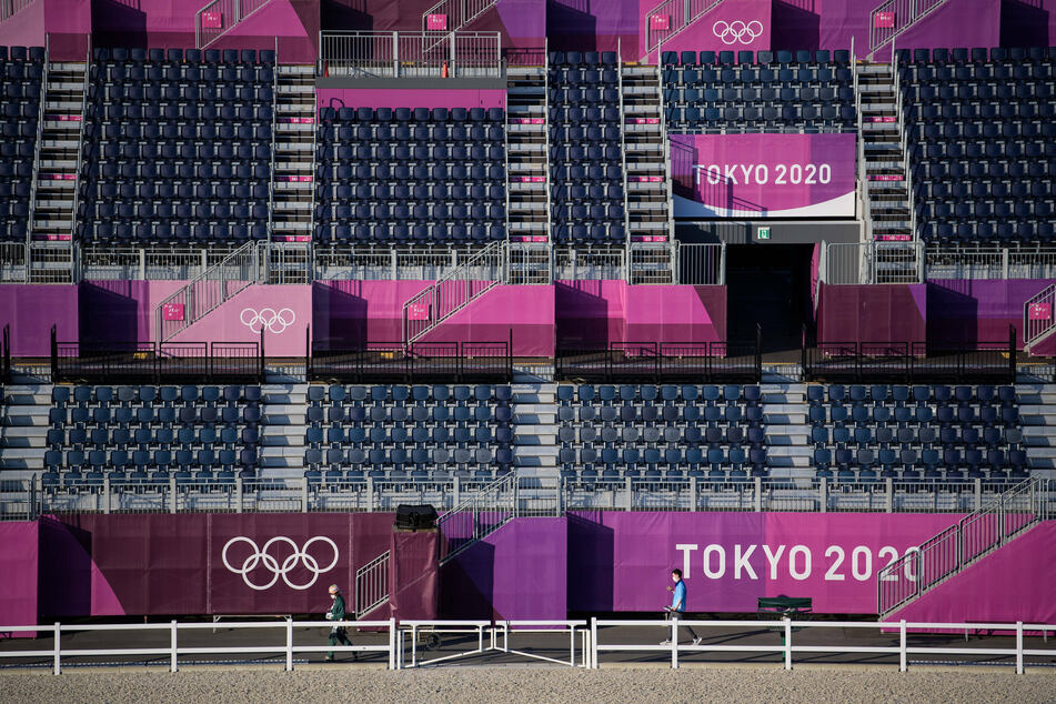 The stands will remain empty at Equestrian Park throughout the entirety of the 2020 Olympic Games.