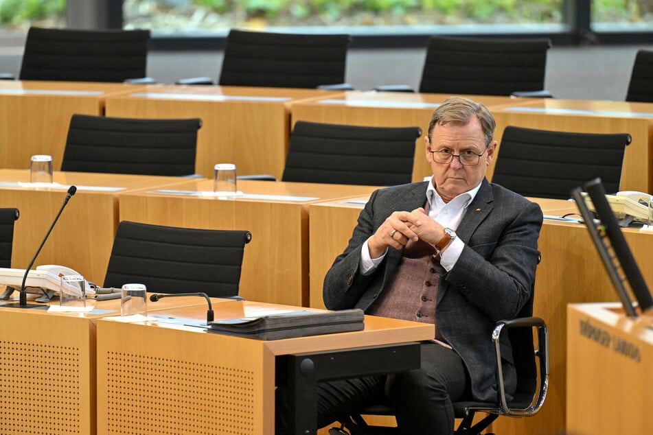 Bodo Ramelow (68, Linke) wird als Abgeordneter weiterhin im Thüringer Landtag vertreten sein.