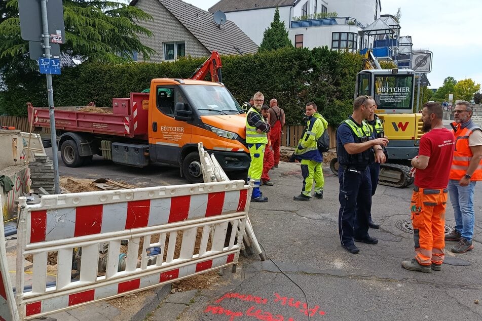 Baustellen-Panne in Sankt Augustin: Arbeiten legen Gasnetz lahm