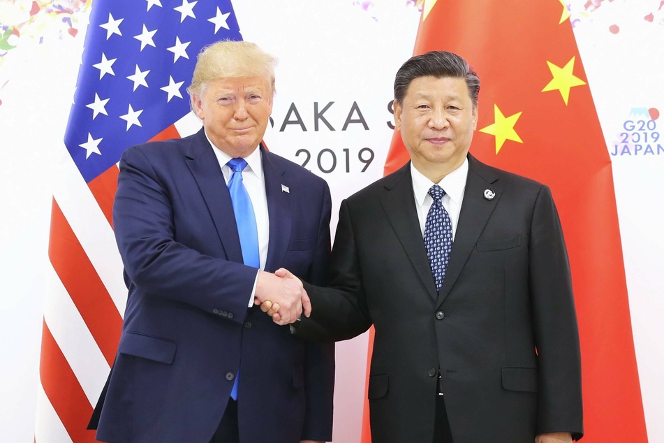 Donald Trump meets with Chinese President Xi Jinping in during the 2019 G20 Osaka summit.