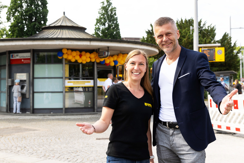 "Käseglocke" am Albertplatz wird zur DVB-Job-Börse!