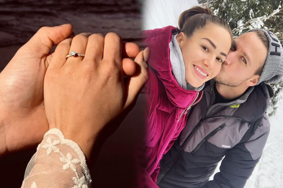 Angelina Heger und Sebastian Pannek haben sich verlobt!